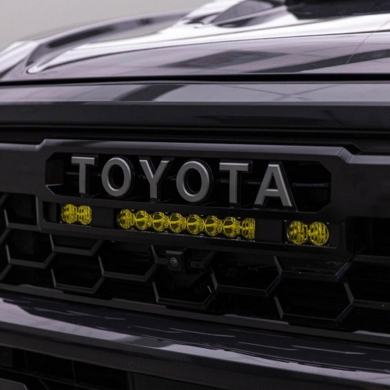 Toyota S8 10 Inch Light Bar S2 Pro Grille Conversion Light Kit 2024-On Toyota Tacoma Baja Amber B...