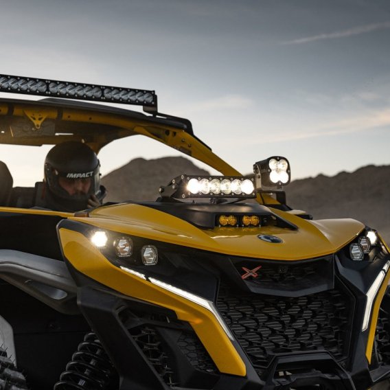 BAJ Powersports OnX6 Lights