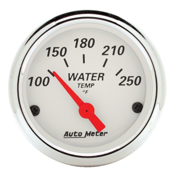 AM Arctic White Gauges