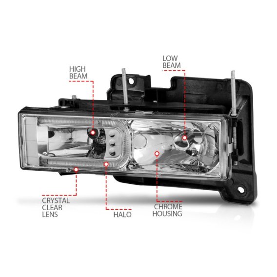 ANZ Crystal Headlights