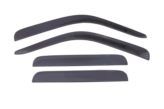 Auto Ventshade 894017 Low Profile Dark Smoke Ventvisor Side Window Deflector, 4-Piece Set for 199...