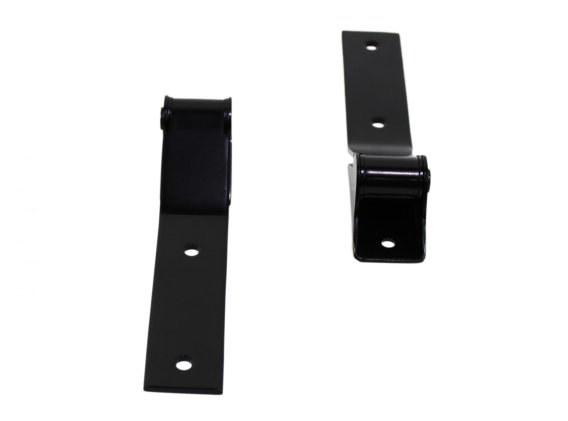 Jeep YJ Tailgate Hinge Pair 87-95 Wrangler TJ Powdercoat Black Kentrol