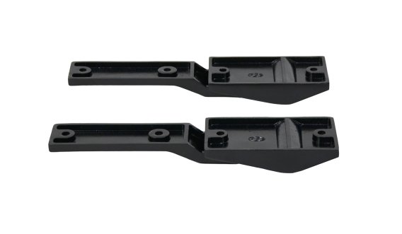 Jeep TJ Tailgate Hinge Pair 97-06 Wrangler TJ Powdercoat Black Kentrol