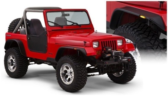 BUS Jeep Flat Style Flares