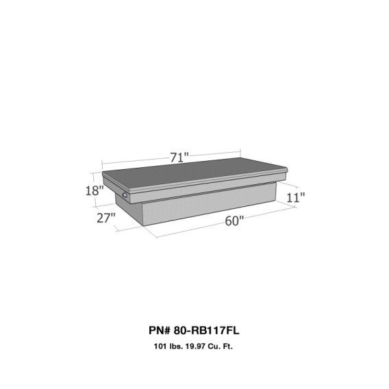 WES Brute Full Lid Tool Box