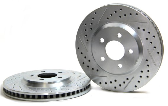 Claw Performance Rotors Front 05-10 Ford Mustang GT 07-08 Shelby GT 08-09 Bullitt 11-14 Mustang B...