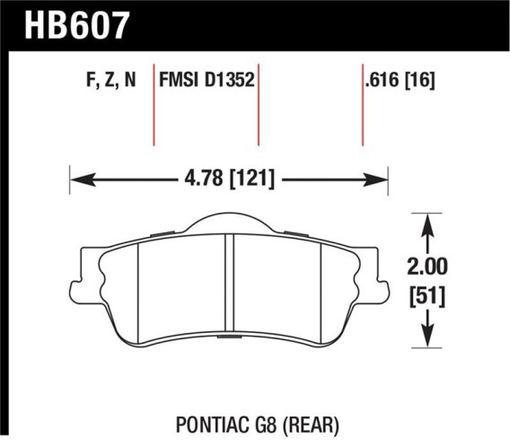 HAWK Ceramic Brake Pad Sets