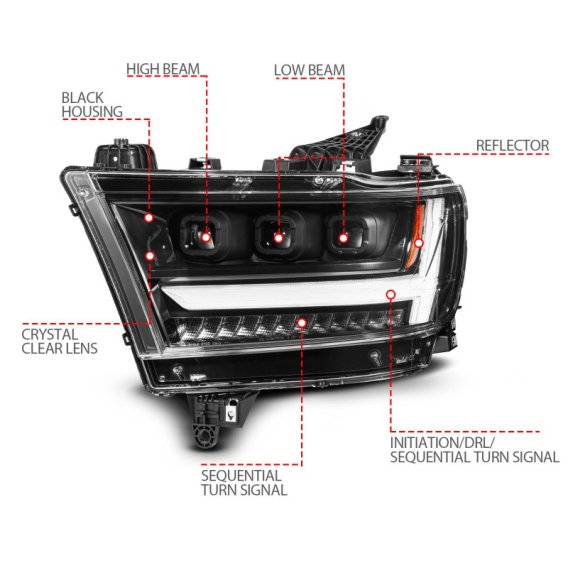 ANZ LED/Projector Headlights