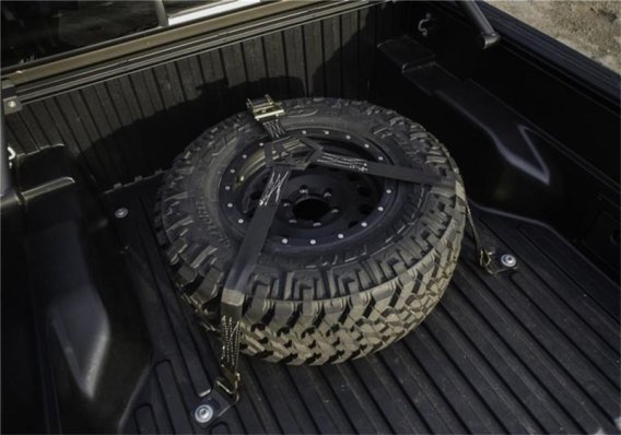 NFB Bed Mounted Tire Strap