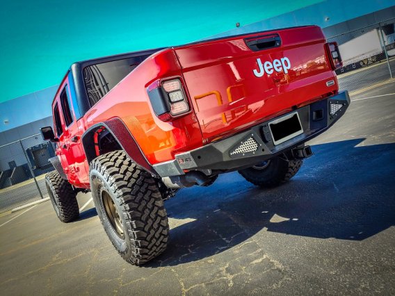 DVE Rear Bumpers