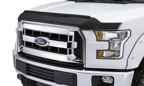 Auto Ventshade 436135 Aeroskin II Textured Black Flush Mount Hood Protector for 2017-2022 Ford F-...