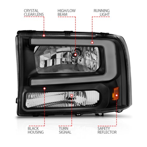 ANZ Crystal Headlights
