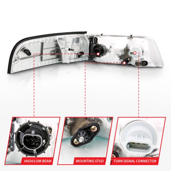 ANZ Crystal Headlights