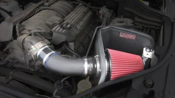 APEX Series Metal Shield Air Intake with DryTech 3D Dry Filter 2012-2017 Jeep Grand Cherokee SRT ...