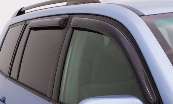 Auto Ventshade 94718 Original Ventvisor Side Window Deflector Dark Smoke, 4-Piece Set for 20-23 T...