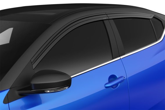 Auto Ventshade 894124 Low Profile Side Window Deflector, 4pc 20-24 Nissan Sentra