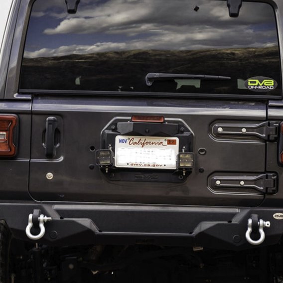 DV8 Spare Tire Delete Kit