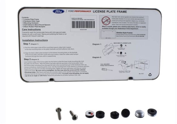 FR License Plate Frames