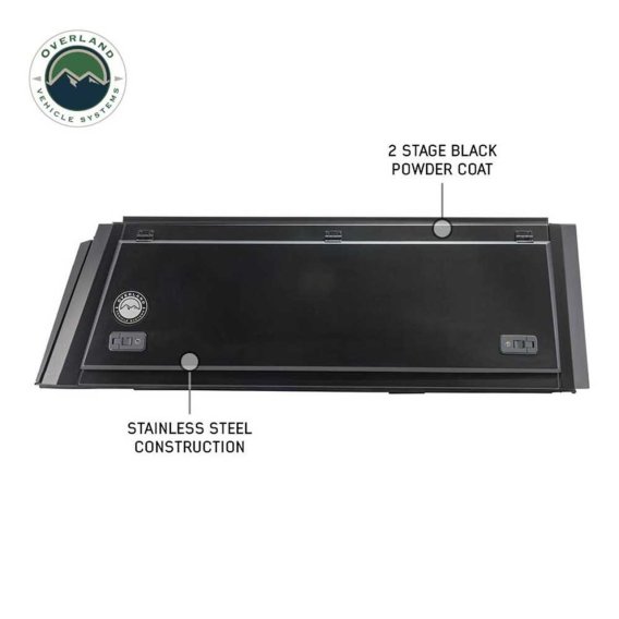 Expedition Truck Cap W/Full Wing Doors, Front and Rear Windows and 3rd Brake Light 14-24 GM 1500 ...