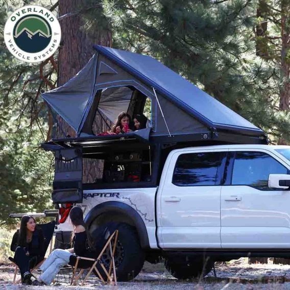 MagPak Camper W/Tent, Lights, Rear Molle Panel, Side Tie Downs, Front and Rear Windows 16-24 Toyo...