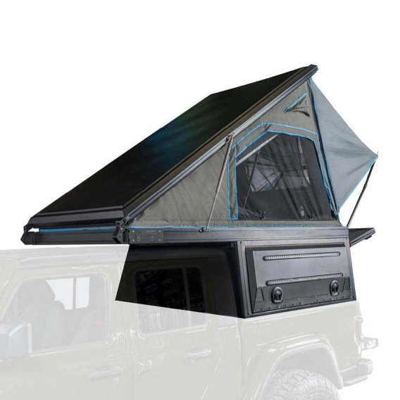 MagPak Camper W/Tent, Lights, Rear Molle Panel, Side Tie Downs, Front and Rear Windows 19-24 Jeep...