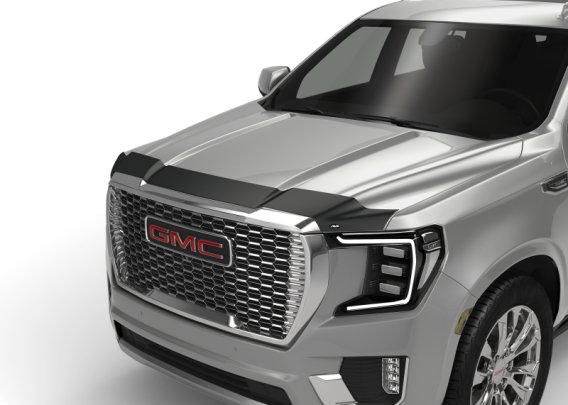 Auto Ventshade 377184 Aeroskin Matte Black Flush Mount Hood Protector for 21-22 GMC Yukon/Yukon X...