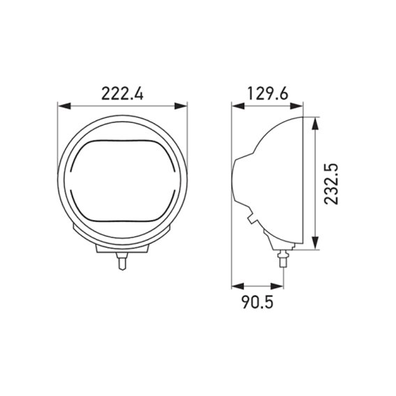 HELLA Rallye 4000 Lamp