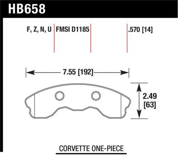 HAWK HP+ Brake Pad Sets