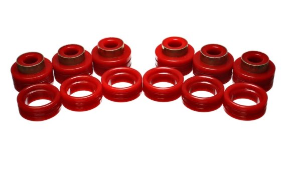 ES Body Mounts - Red