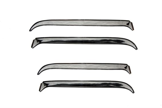 Auto Ventshade 12059 Ventshade with Stainless Steel Finish, 2-Piece Set for most 1973-1991 GM Ful...