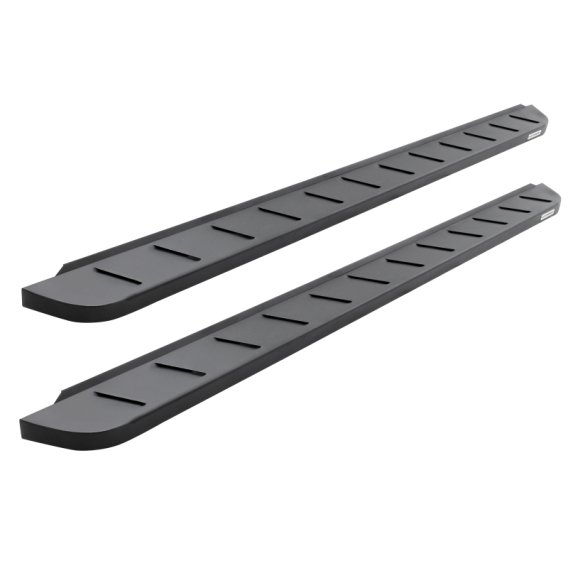 Go Rhino 6344456820PC - RB10 W/ Brackets, 2 Pairs Drop Steps Kit-Textured Black