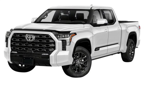 Auto Ventshade 322294 Aeroskin Flush Mount Dark Smoke Hood Protector for 22-23 Toyota Tundra, 202...