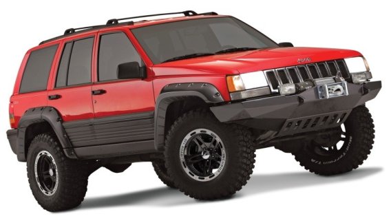 BUS Jeep Cutout Style Flares