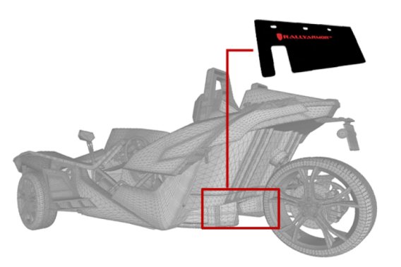RAL Polaris Mudflaps
