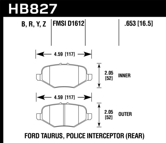 HAWK HPS 5.0 Brake Pad Sets