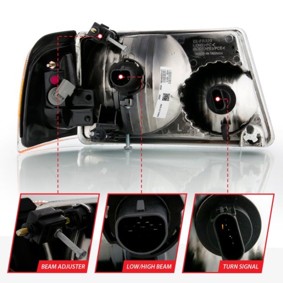 ANZ Crystal Headlights