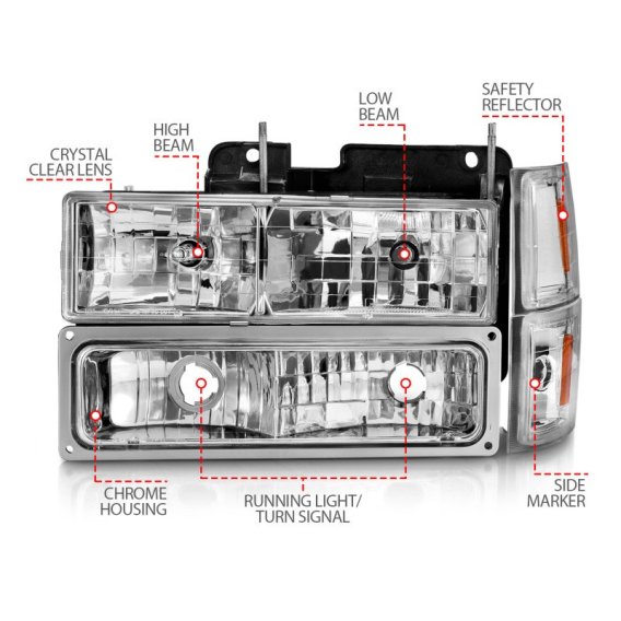 ANZ Crystal Headlights
