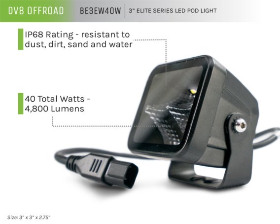 DVE LED Light Bars & Cubes