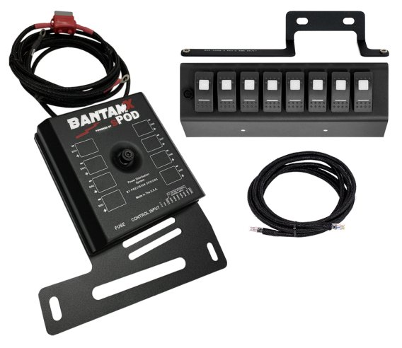 **Discontinued** w/ Amber LED Switch panel for JK 2009-2018