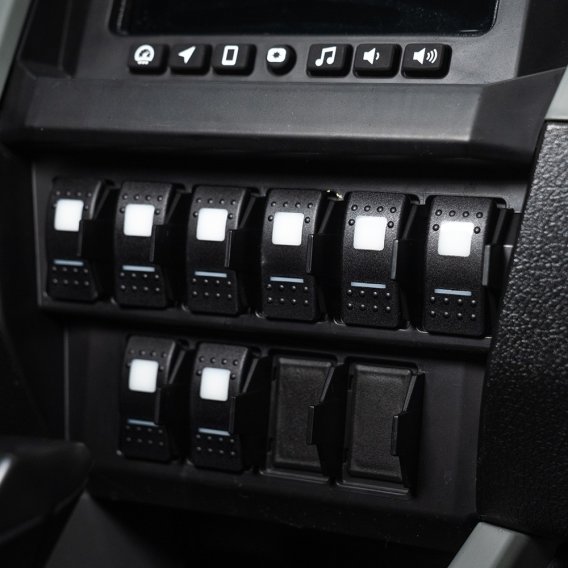 BantamX Switch Panel Kit - Polaris RZR Pro R 2022-2025 Color: Blue sPOD