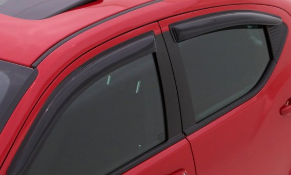 Auto Ventshade 94718 Original Ventvisor Side Window Deflector Dark Smoke, 4-Piece Set for 20-23 T...