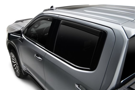 AVS 774080 Ventvisor LowProfile Matte Black 19-24 Chevrolet Silverado/GMC Sierra