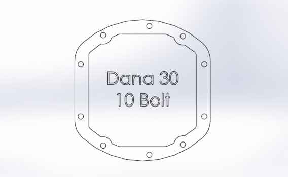 AFE Diff/Trans/Oil Covers