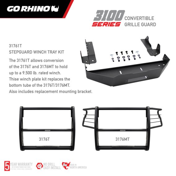 GOR Step Guard - 3000 -Tex Blk