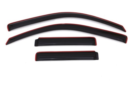 Auto Ventshade 194733 In-Channel Ventvisor Side Window Deflector, 4-Piece Set for 2002-2009 Chevr...
