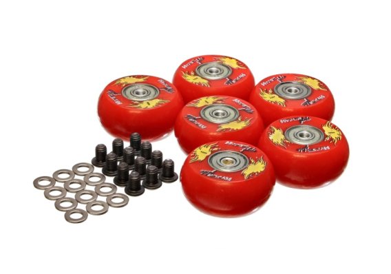 ES Creeper Wheels - Red