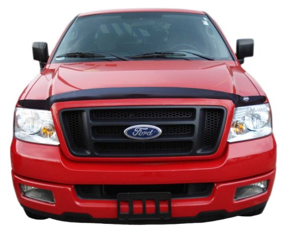 Auto Ventshade 21718 Hoodflector Dark Smoke Hood Shield for 2004-2008 Ford F-150, 2006-2008 Linco...
