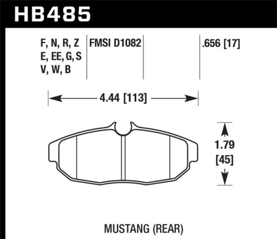 HAWK HPS Brake Pad Sets