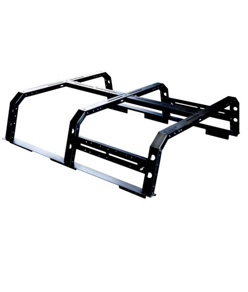 Tacoma APEX Modular Pack Rack 05-Present Toyota Tacoma Short Bed Black Powdercoat All Pro Off Roa...