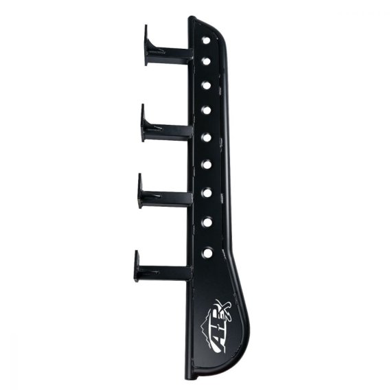 FJ Cruiser APEX Rock Sliders Black Powdercoat with Fill Plates 06-14 Toyota FJ Cruiser All Pro Of...